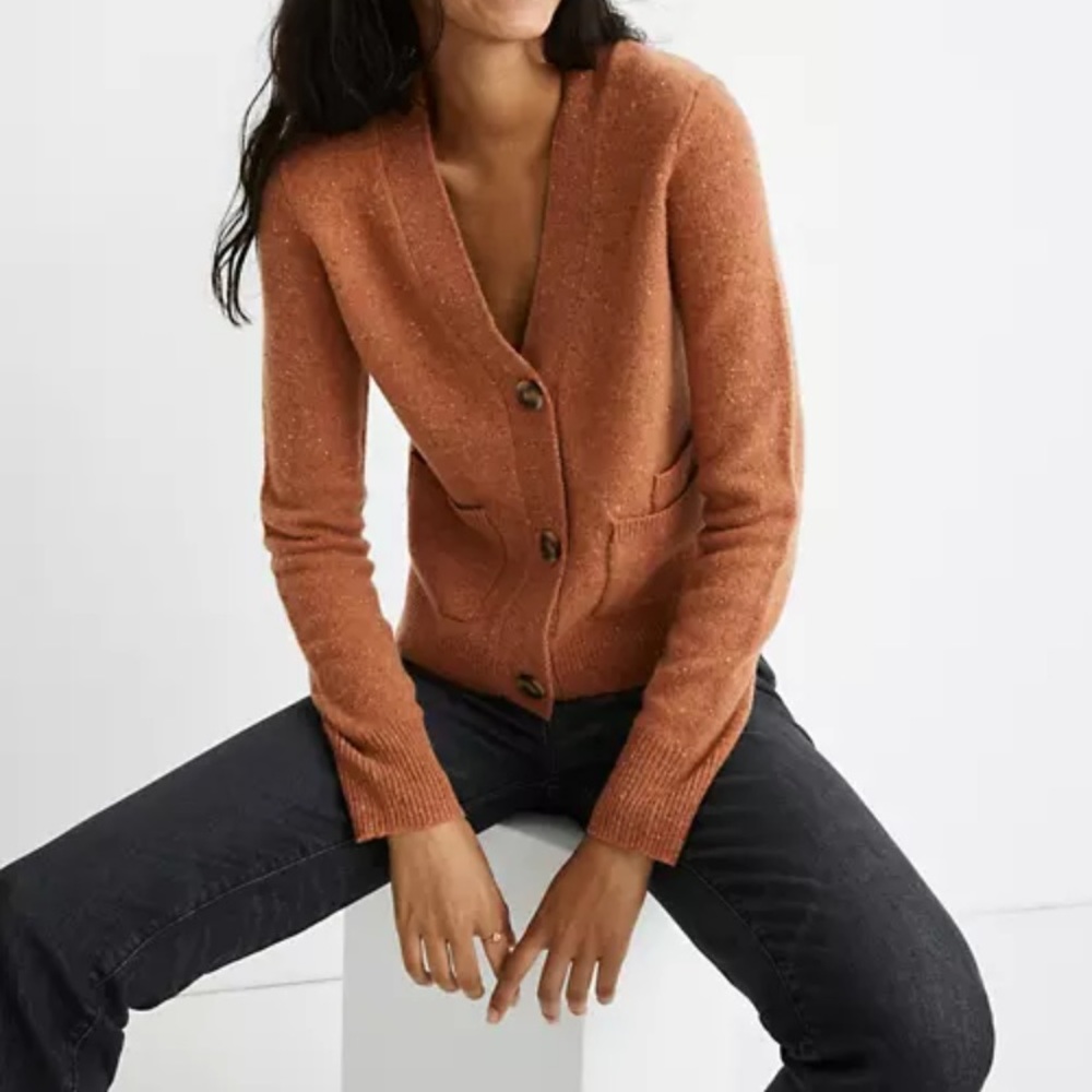 Madewell shrunken cardigan sweater